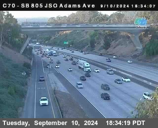 SB 805 at Madison Ave (Off Ramp)