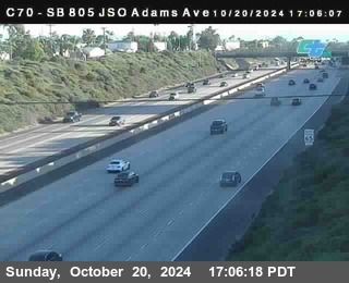 SB 805 at Madison Ave (Off Ramp)