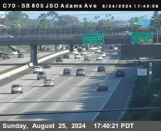 SB 805 at Madison Ave (Off Ramp)