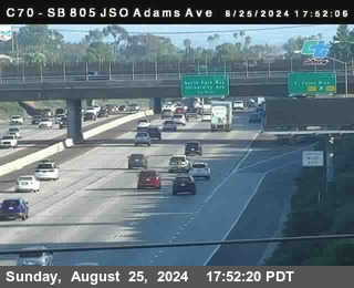 SB 805 at Madison Ave (Off Ramp)