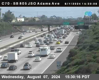 SB 805 at Madison Ave (Off Ramp)