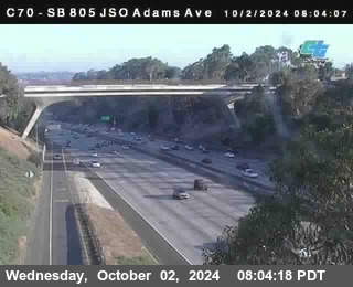 SB 805 at Madison Ave (Off Ramp)