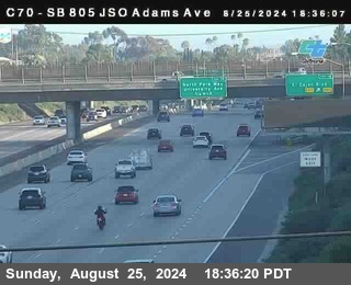 SB 805 at Madison Ave (Off Ramp)