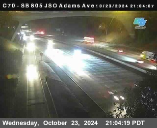 SB 805 at Madison Ave (Off Ramp)