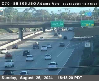 SB 805 at Madison Ave (Off Ramp)