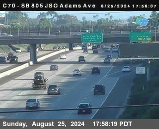 SB 805 at Madison Ave (Off Ramp)