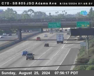 SB 805 at Madison Ave (Off Ramp)