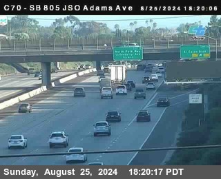 SB 805 at Madison Ave (Off Ramp)