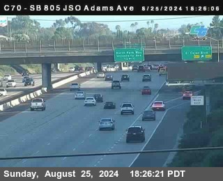 SB 805 at Madison Ave (Off Ramp)