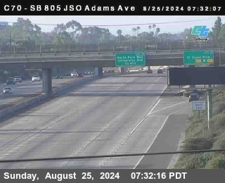 SB 805 at Madison Ave (Off Ramp)