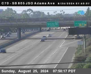 SB 805 at Madison Ave (Off Ramp)