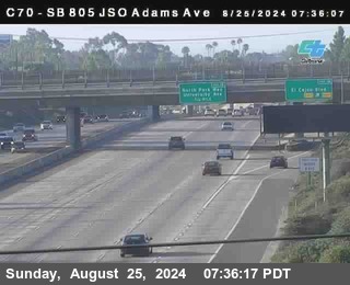 SB 805 at Madison Ave (Off Ramp)