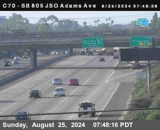 SB 805 at Madison Ave (Off Ramp)