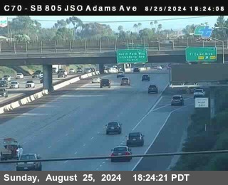 SB 805 at Madison Ave (Off Ramp)