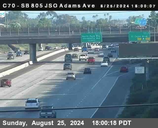 SB 805 at Madison Ave (Off Ramp)