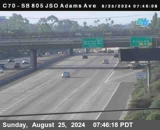 SB 805 at Madison Ave (Off Ramp)