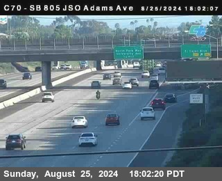 SB 805 at Madison Ave (Off Ramp)