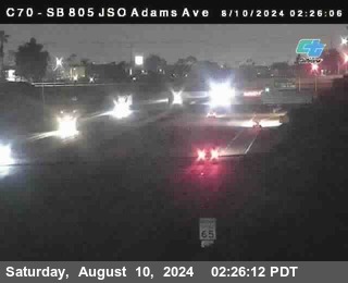 SB 805 at Madison Ave (Off Ramp)