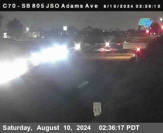 SB 805 at Madison Ave (Off Ramp)