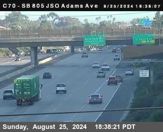 SB 805 at Madison Ave (Off Ramp)