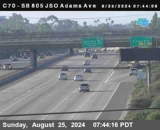 SB 805 at Madison Ave (Off Ramp)