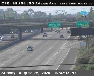 SB 805 at Madison Ave (Off Ramp)