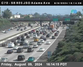 SB 805 at Madison Ave (Off Ramp)