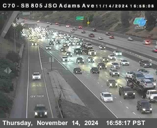 SB 805 at Madison Ave (Off Ramp)