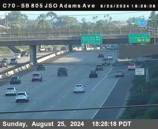 SB 805 at Madison Ave (Off Ramp)