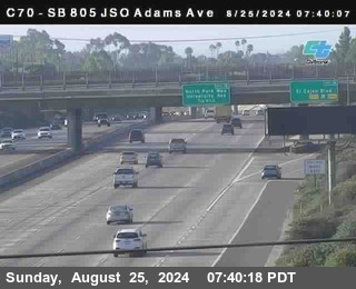 SB 805 at Madison Ave (Off Ramp)