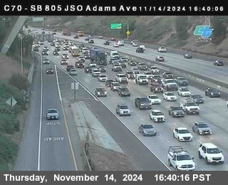 SB 805 at Madison Ave (Off Ramp)