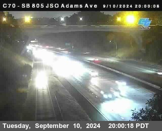 SB 805 at Madison Ave (Off Ramp)