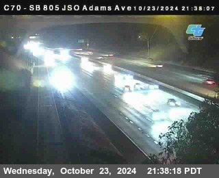 SB 805 at Madison Ave (Off Ramp)