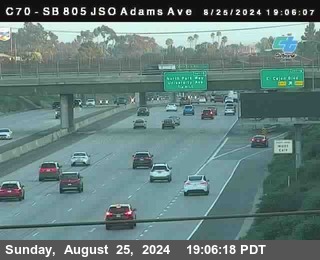 SB 805 at Madison Ave (Off Ramp)