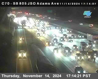 SB 805 at Madison Ave (Off Ramp)