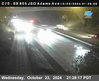 SB 805 at Madison Ave (Off Ramp)