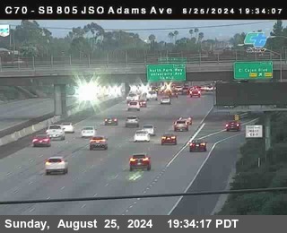 SB 805 at Madison Ave (Off Ramp)