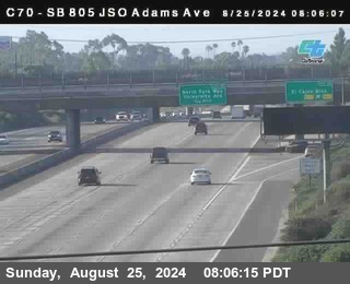 SB 805 at Madison Ave (Off Ramp)