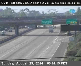 SB 805 at Madison Ave (Off Ramp)