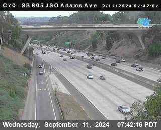 SB 805 at Madison Ave (Off Ramp)