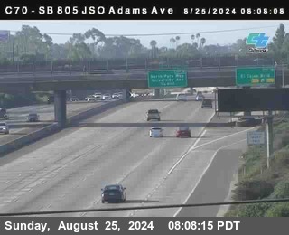 SB 805 at Madison Ave (Off Ramp)