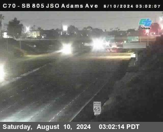 SB 805 at Madison Ave (Off Ramp)