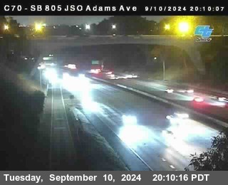 SB 805 at Madison Ave (Off Ramp)