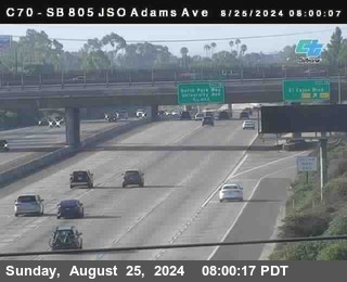 SB 805 at Madison Ave (Off Ramp)