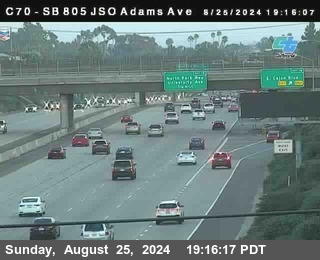 SB 805 at Madison Ave (Off Ramp)