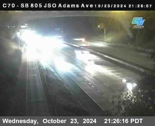 SB 805 at Madison Ave (Off Ramp)