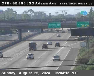 SB 805 at Madison Ave (Off Ramp)