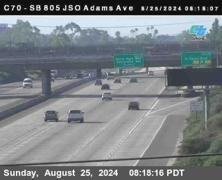 SB 805 at Madison Ave (Off Ramp)