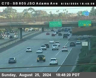 SB 805 at Madison Ave (Off Ramp)