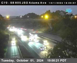 SB 805 at Madison Ave (Off Ramp)